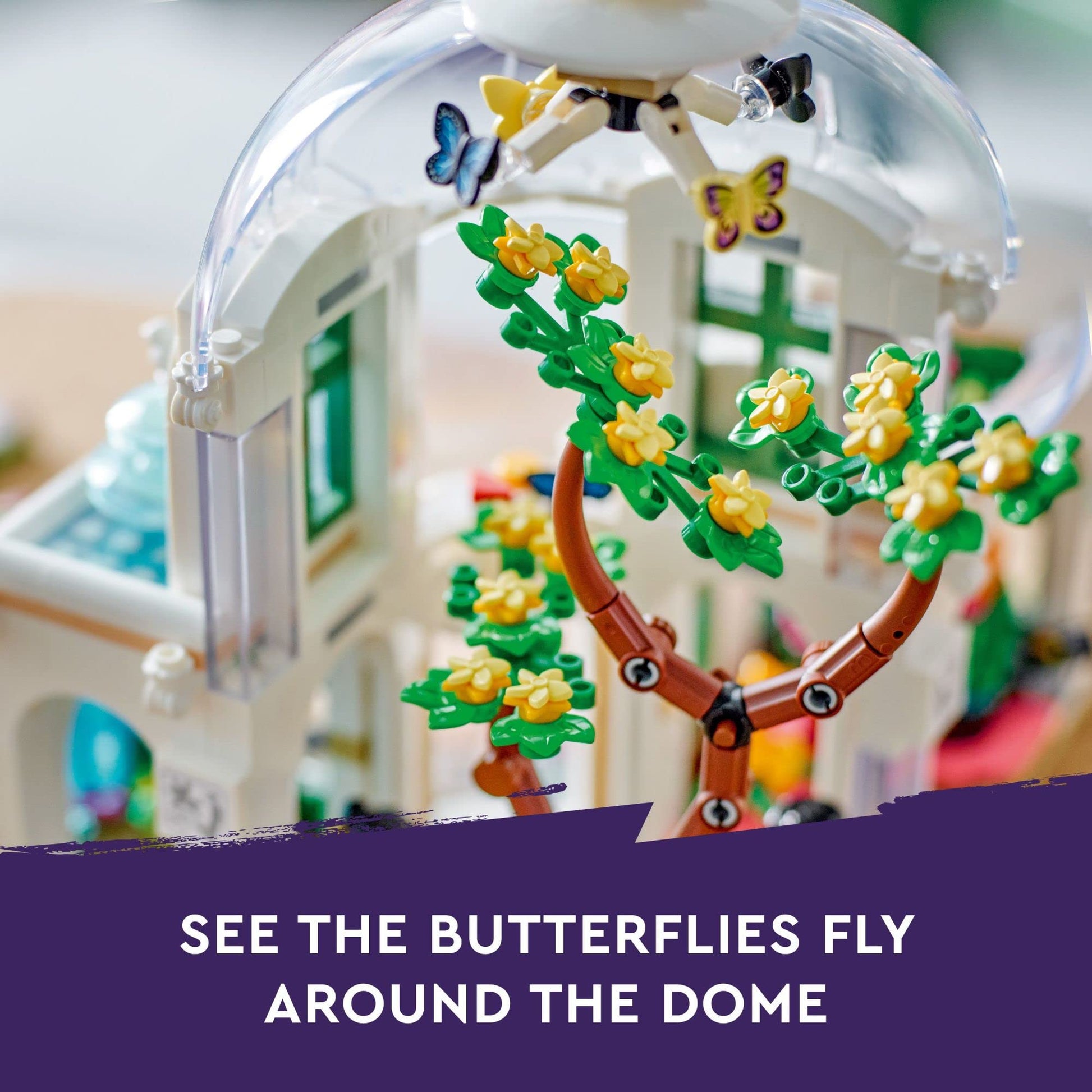 LEGO Friends Botanical Garden Building Toy Set, A Creative Project for Ages 12+, Build and Display a Detailed Greenhouse Scene, A Gift for Kids and