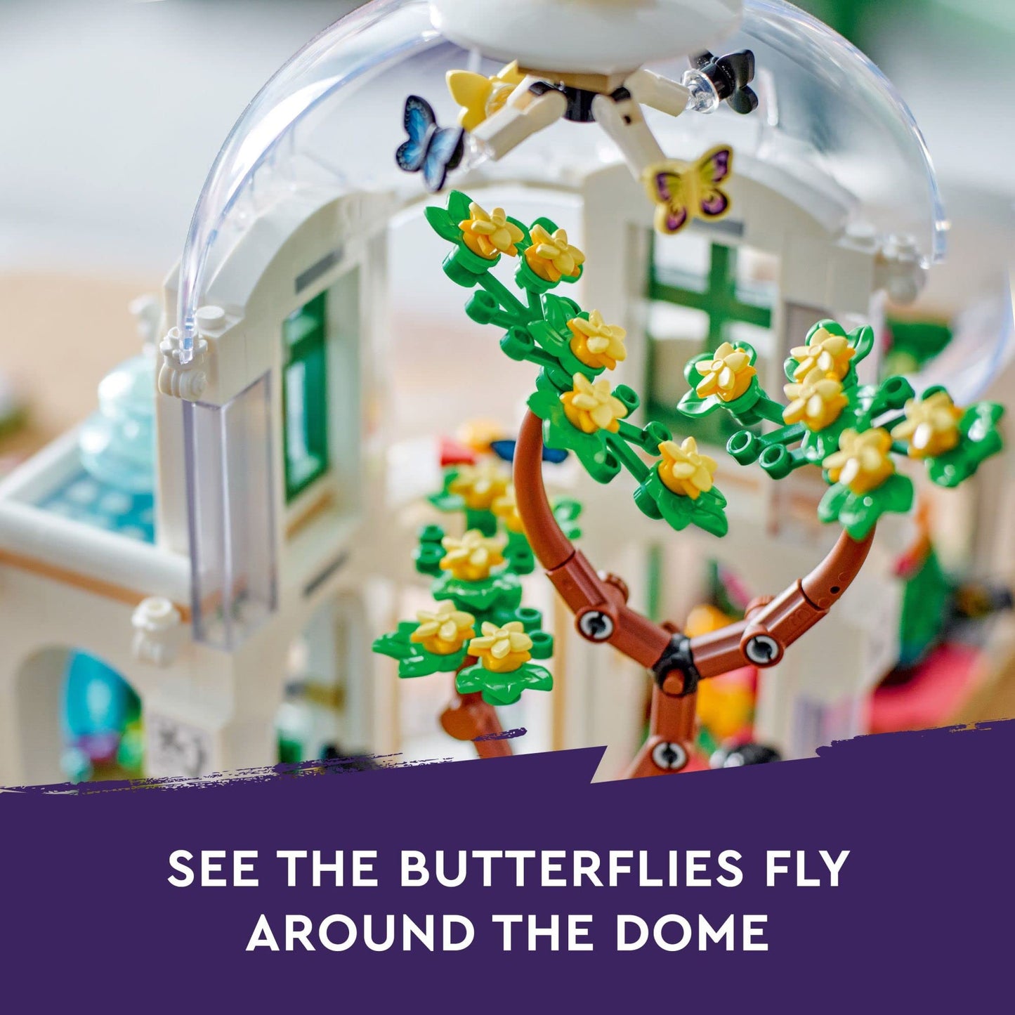 LEGO Friends Botanical Garden 41757 Building Toy Set, A Creative Project for Ages 12+, Build and Display a Detailed Greenhouse Scene, A Gift for Kids