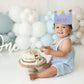 Fenzpartee First Birthday Party Hat - 1st Birthday Party Crown Hat, Unisex One Birthday Decoration Supplies Crown, Anniversary Milestone Celebration