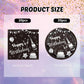 40PCS Birthday Party Decorations Black Silver Happy Birthday Party Disposable Tableware Kit Included Paper Plates and Napkins Set for Men Women