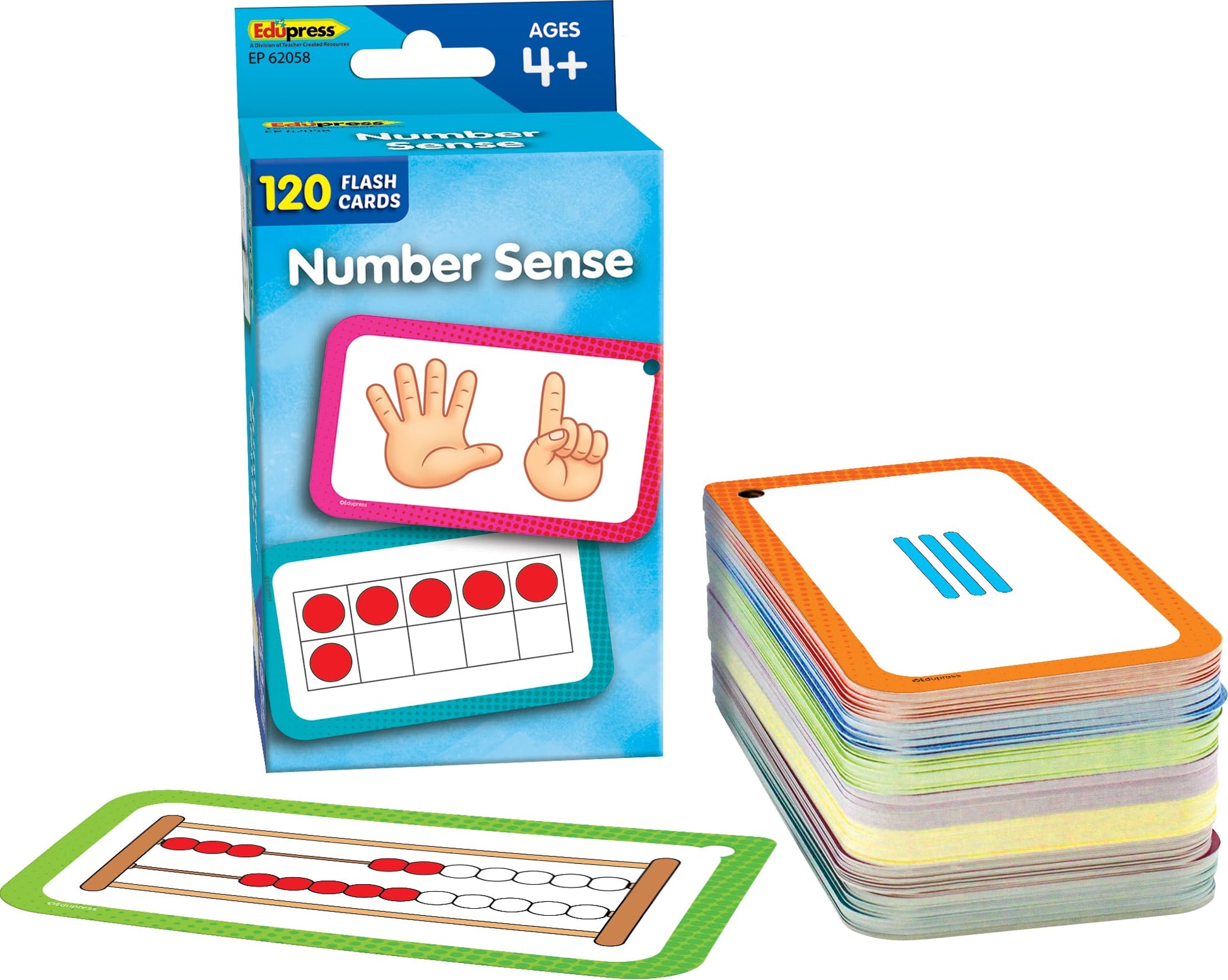 Teacher Created Resources Number Sense Flash Cards (EP62058)