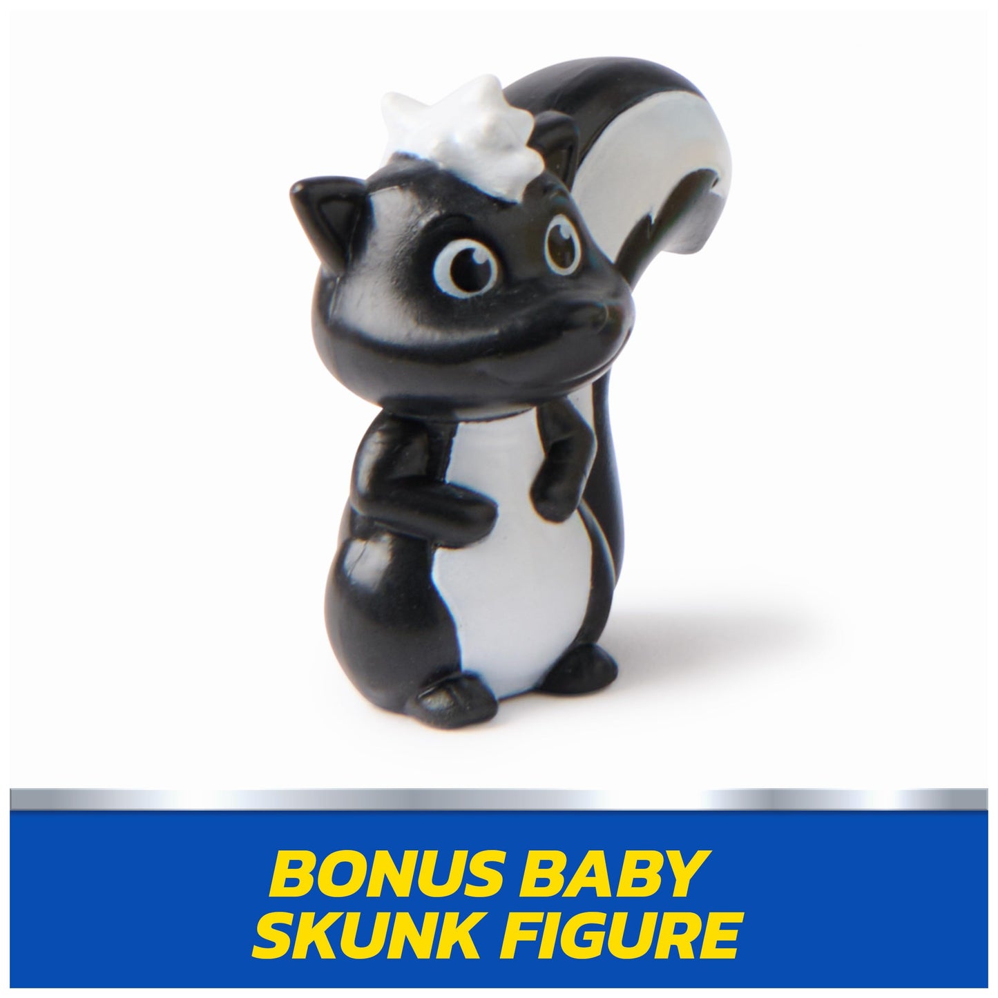 Paw Patrol Rubble and Mr Porter Figure Pack with Skunk Animal