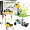2Pepers Electric Motor Robotic Science Kits for Kids (4-in-1), DIY STEM Toys Kids Science Experiment Kits,Building Educational Robotics Kit for Boys