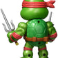 Jada Toys Teenage Mutant Ninja Turtles 4"" Raphael Die-cast Figure, Toys for Kids and Adults, red