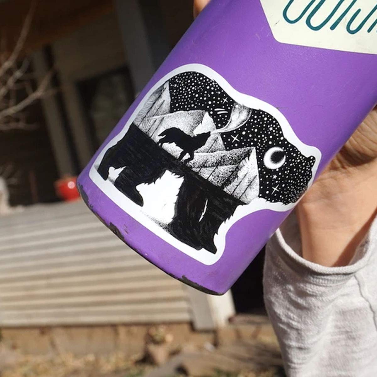 Bear-and-Wolf-Sticker