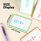 BAZIC Division Flash Cards (36/Pack)