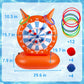Kids Pool Toys Games, Inflatable Dart Board Ball and Ring Toss Water Game