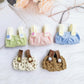 Clothes for Lu bubu 17cm Dolls Accessories(No Doll), Cute Outfit Set 3 Pieces Bib Pants Suitable for 17cm Doll Suit, Stylish Dress Up Overalls Doll