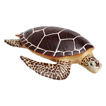 Safari Ltd. Sea Turtle Figurine - Detailed 8.25" Plastic Model Figure - Fun Educational Play Toy for Boys, Girls & Kids Ages 18 Months+