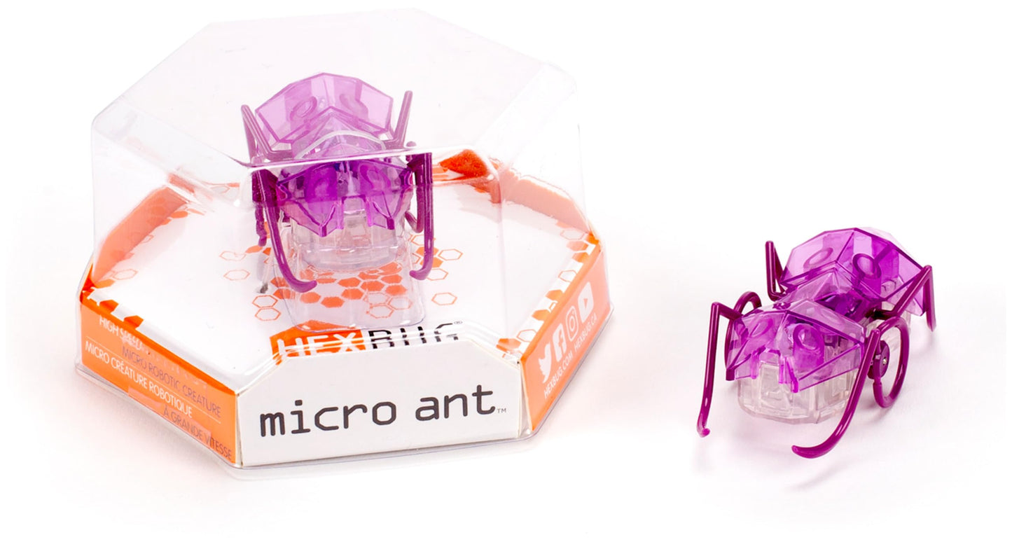HEXBUG Micro Ant - Electronic Autonomous Robotic Pet - High Speed Robot - Toy for Kids Ages 8 and Up - Colors May Vary