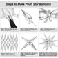 60 Pcs Yellow Star Balloons 26 inch Large Explosion Star Balloon 12 Point Spike Foil Balloons for Birthday Wedding Sunflower Lemon Party Decoration