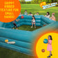 SCS Direct Playground Balls, 8.5 in Rubber Gaga Balls with Air Pump, 3 Pack
