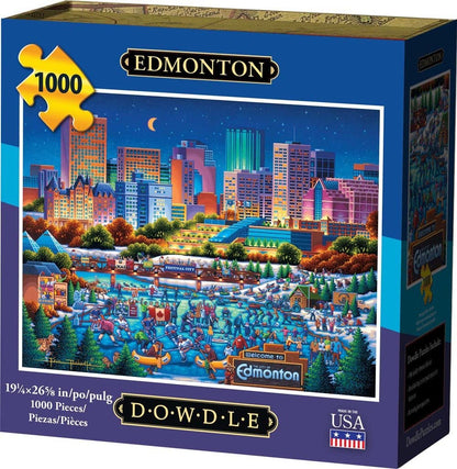 Dowdle Jigsaw Puzzle - Edmonton - 1000 Piece