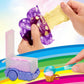 Mattel Cloudees Collectible Pets Beach Ice Cream Party Set, Interactive Cloud-Themed Toys With Moldable Dough, Surprise Hidden Figures