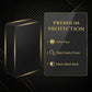 200pcs MTG Card Sleeves, Black Matte Card Sleeves Magic Cards, Protect All Your Trading Cards, for Sports Cards Football Cards Game Cards, 66 x 91 mm