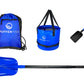 PUFFERFISH Sand Castle KIT - PRO-Quality Tools for Building Amazing Sand Castles, Including Bucket, Big Beach Shovel, and Super Scoop Made from
