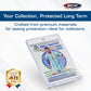 BCW Magnetic Card Holder - 35 PT Thickness - 20 Pack | Protective Display Card Case with Secure Gold Magnet Closure | UV Protection, Quick Access
