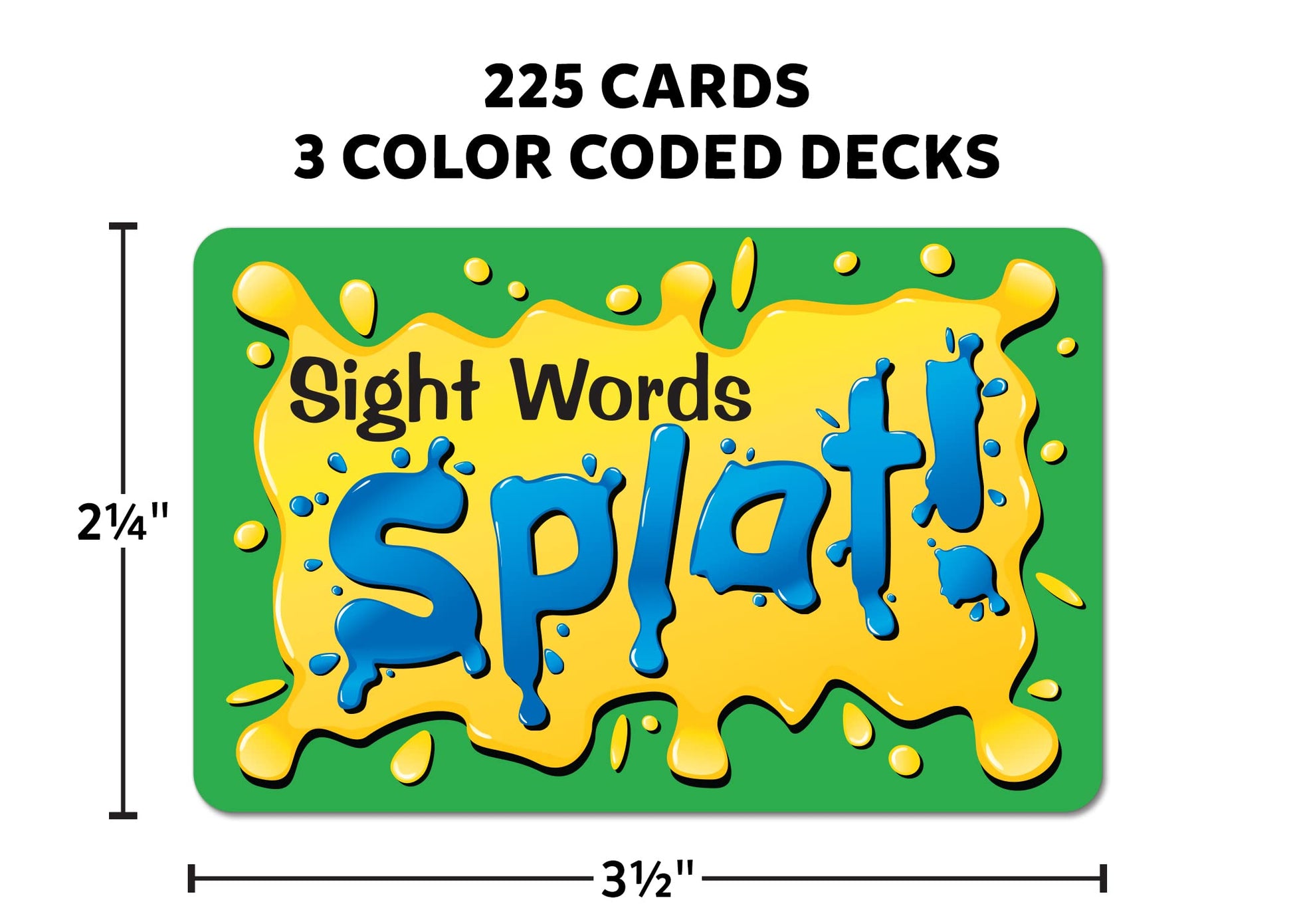 Edupress Sight Words Splat Game Grades 1-2 (EP63758)