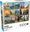 Buffalo Games - Brilliant Travel - 1000 Piece Jigsaw Puzzle for Adults