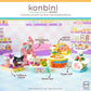 Hamee Sanrio Hello Kitty and Friends 'Konbini' Cute Building Blocks Figure Set - [Birthday Gift, Party Favor, Gift Basket Filler, Stress Relief