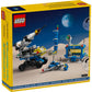 LEGO 40712 Micro Rocket Launchpad: 325 Pieces - Nostalgic Space Toy Set for Adults and Kids 9+, Inspired by Classic Space Sets from The 70s and 80s