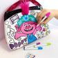 Tara Toy Trolls Color N Style Purse, Multicolor