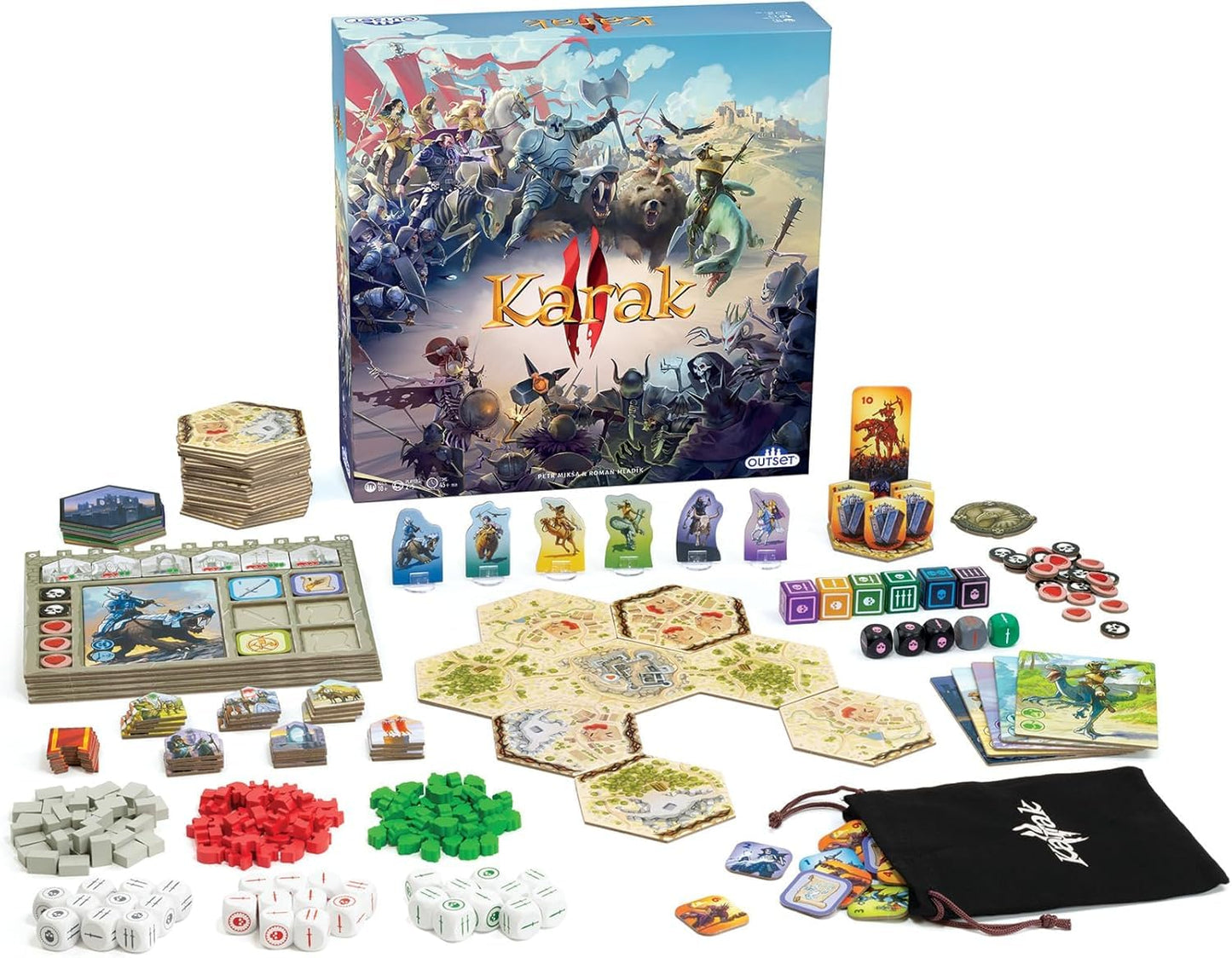 Karak II - Competitive Adventure Board Game - Ages 10+ Years