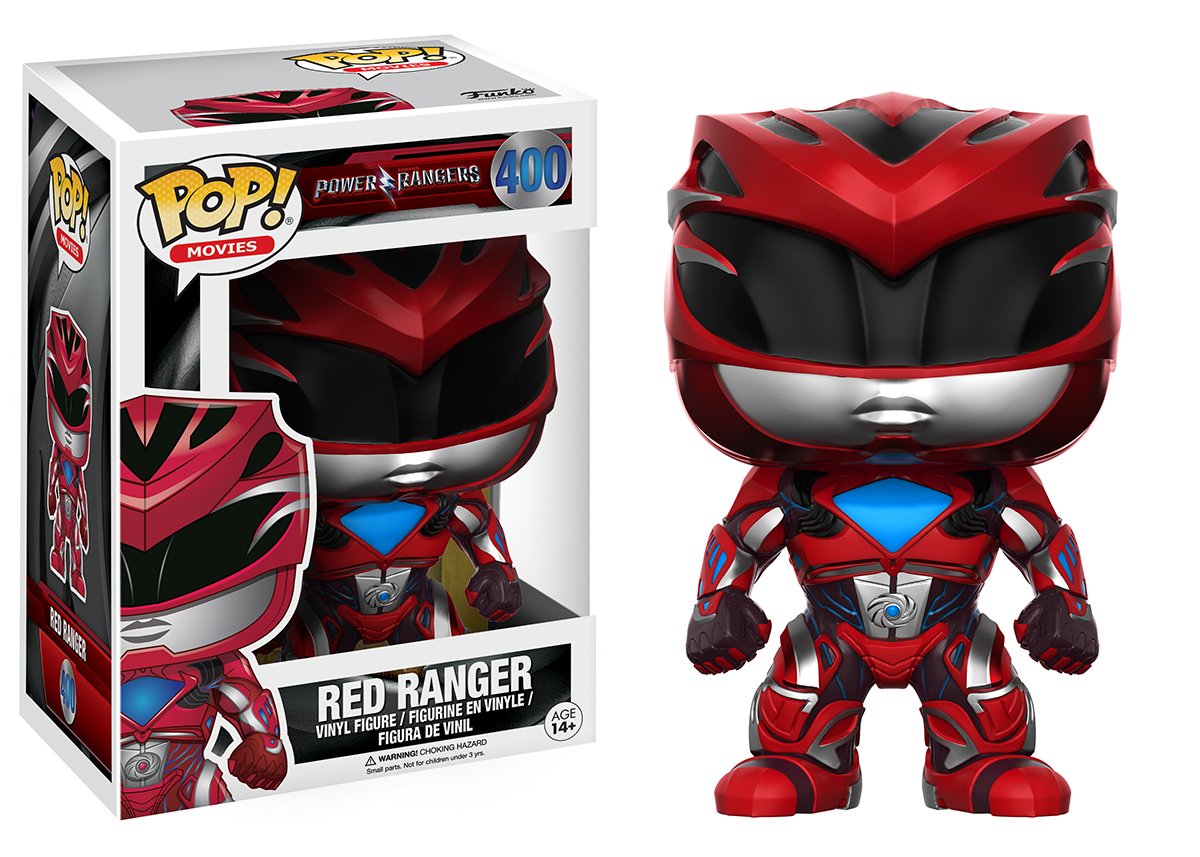 Funko POP Movies: Power Rangers Red Ranger Toy Figure
