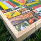 Jamaican Ludo - All About Jamaica Edition | 24in x 24in Board Game | Family Game Night Activity | Fun Easy Multi-Player Entertainment