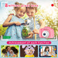 Seckton Upgrade Kids Selfie Camera, Christmas Birthday Gifts for Girls Age 3-9, HD Digital Video Cameras for Toddler, Portable Toy for 3 4 5 6 7 8