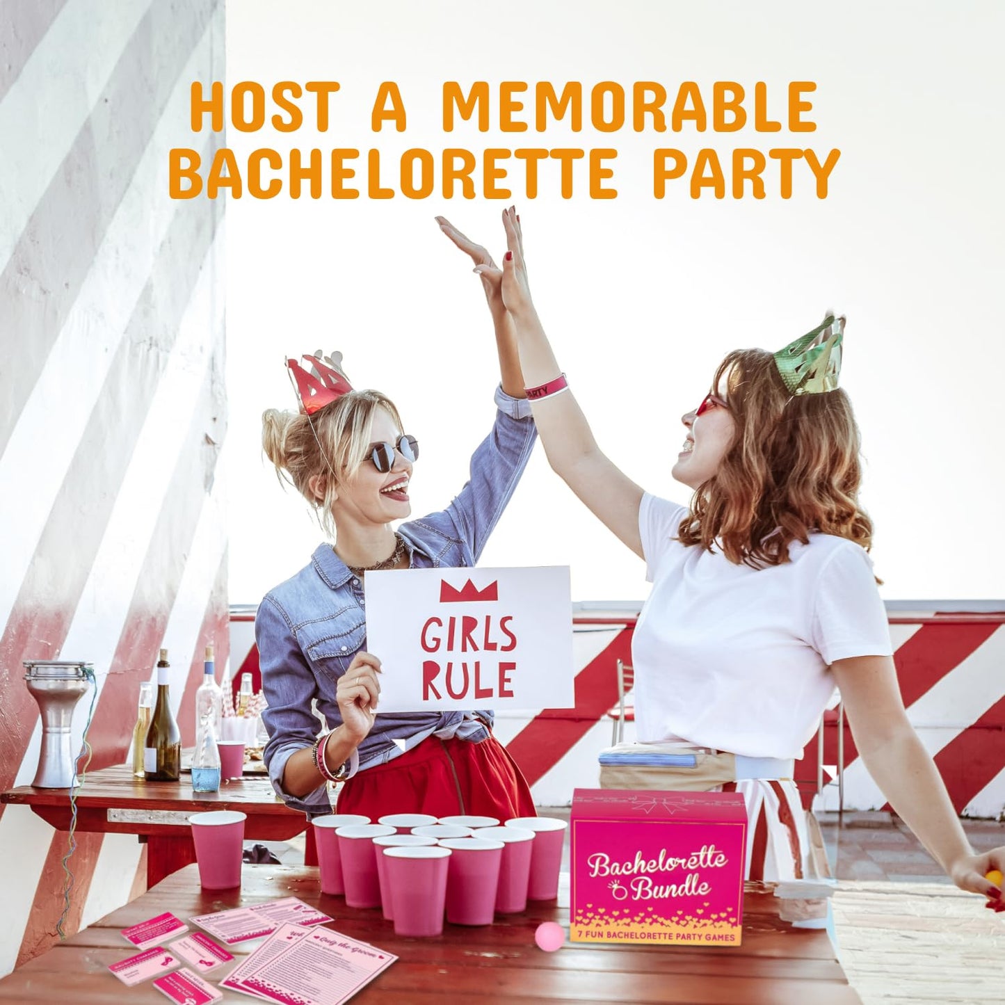 Gutter Games Bundle for Bachelorette Parties, Fun & Engaging Party Games for Bridesmaids & Friends