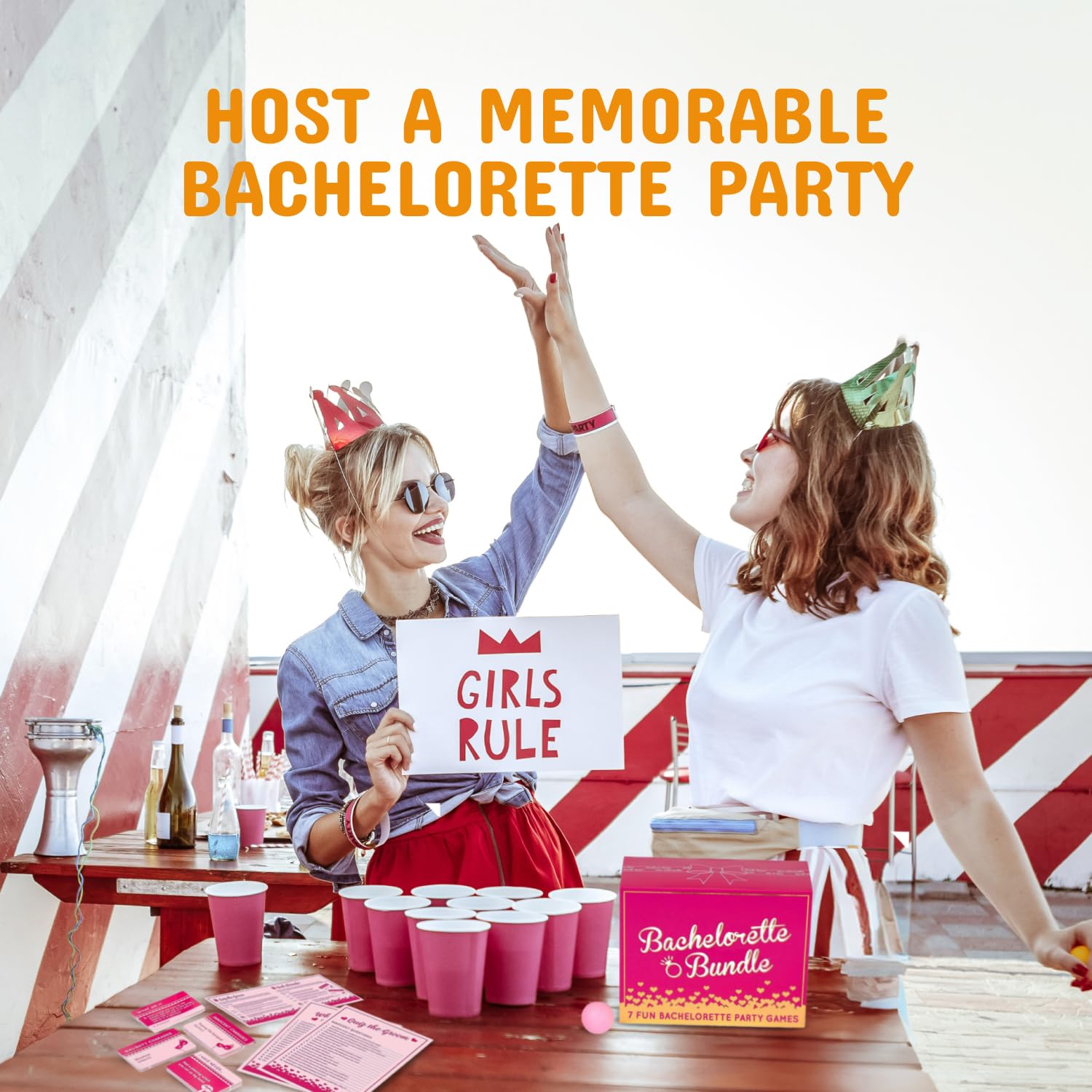 Gutter Games Bundle for Bachelorette Parties, Fun & Engaging Party Games for Bridesmaids & Friends