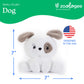 The Petting Zoo Dog Stuffed Animal Plushie, Gifts for Kids, Snugletz Zoologee Plush Toy, 7 in