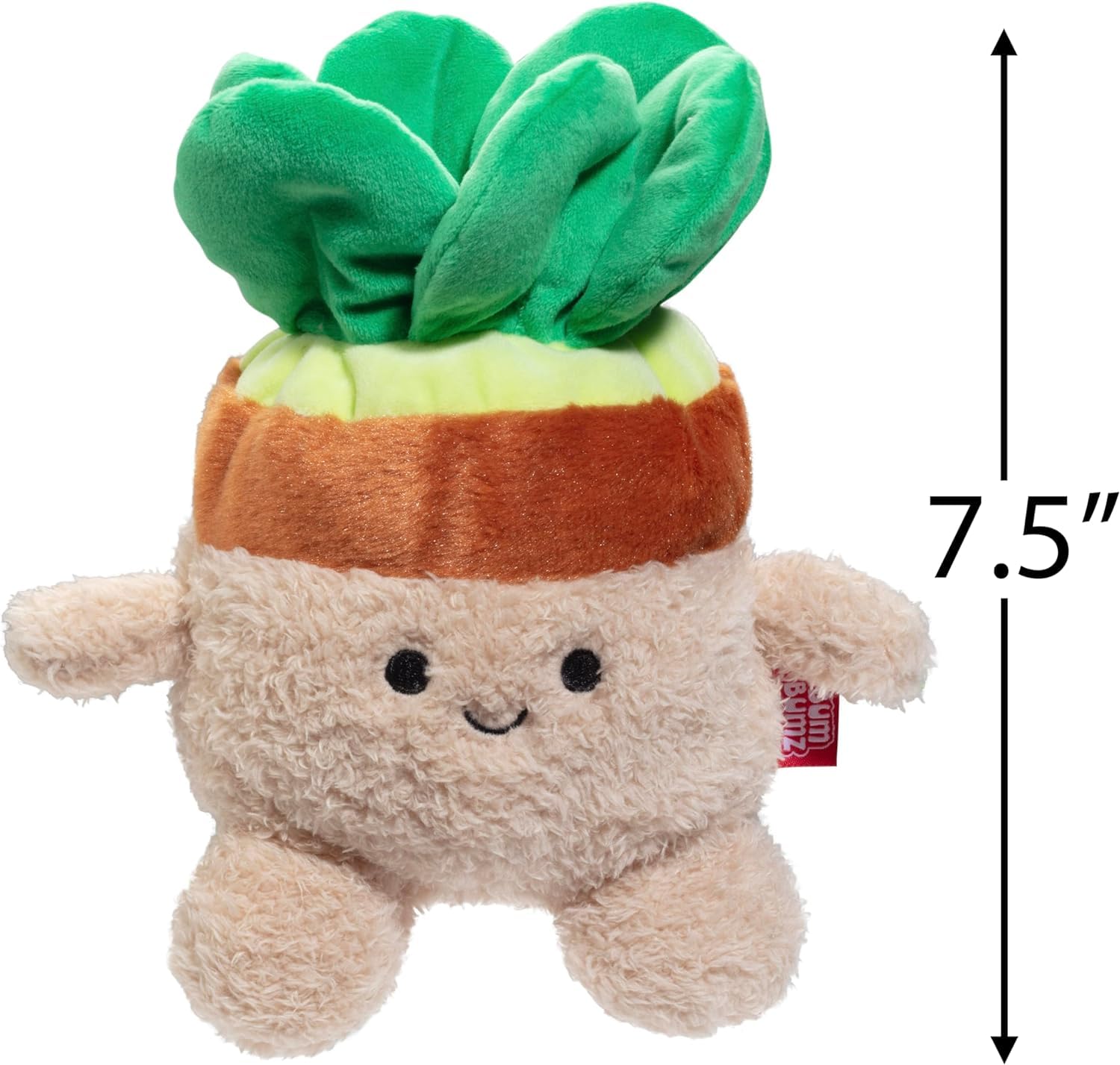 BumBumz Large 6 Pack Weighted Sensory Plush Set 7.5 Inch - Official Licensed Collectible Soft Fuzzy Emotional Support Stuffed Animals - Anxiety Relief
