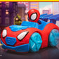Marvel’S Spidey and HIS Amazing Friends Flash ‘N’ Dash Web Crawler - Motorized Web Crawler Vehicle with Lights and Sounds - Toys Featuring Your