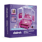 Claire's Makeup Vanity with Light-Up Tri-Panel Mirror, 13-Piece Real Cosmetic Set, Pretend Play Makeup for Kids 8-12, Girl Toys & Beauty Activity Gift