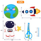 CiyvoLyeen Space Sewing Kit for Kids Solar System DIY Activity Kids Felt Craft Supplies for 7 8 9 10 11 12 Girls and Boys Educational Beginners Sewing