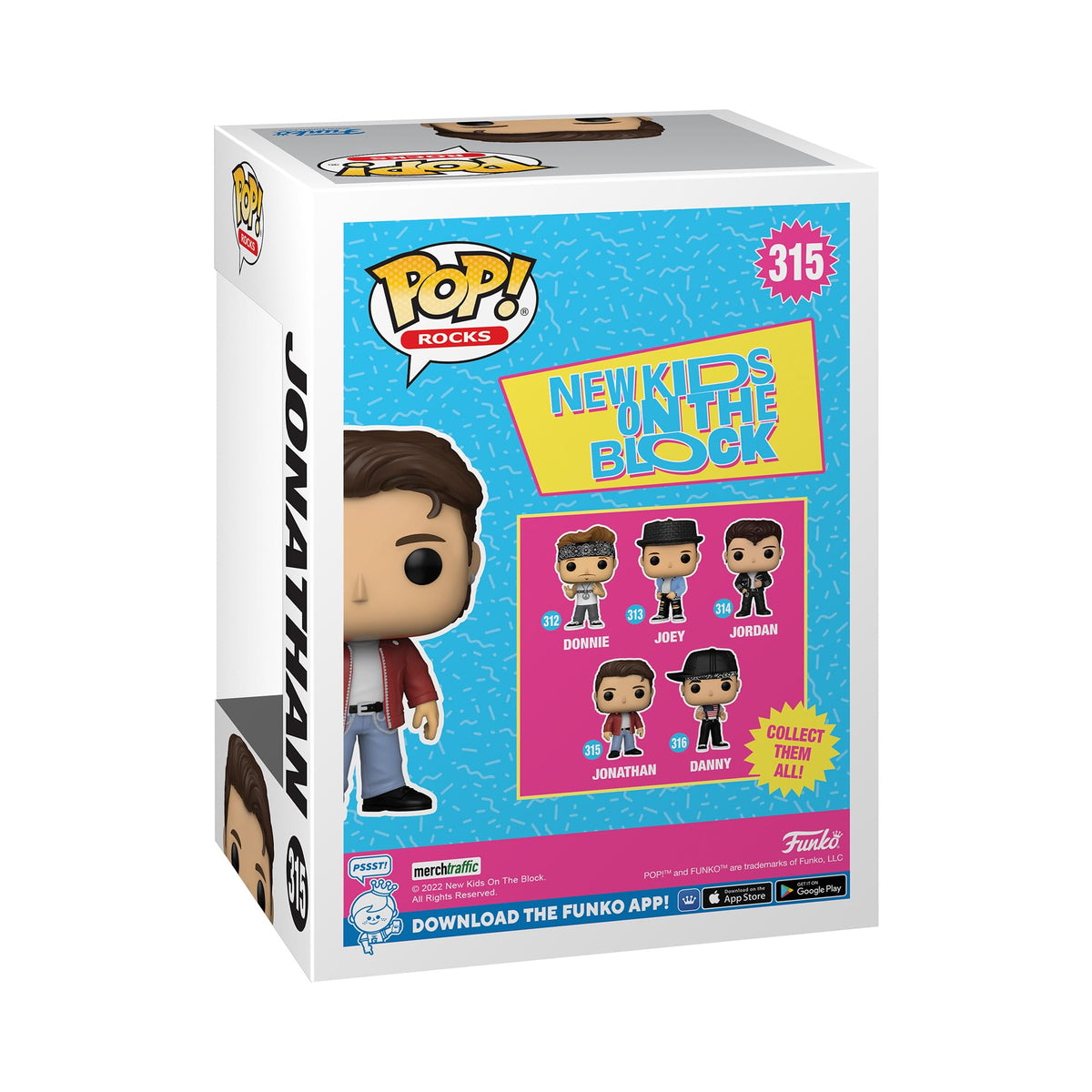 Funko Pop! Rocks: New Kids on The Block -Jonathan