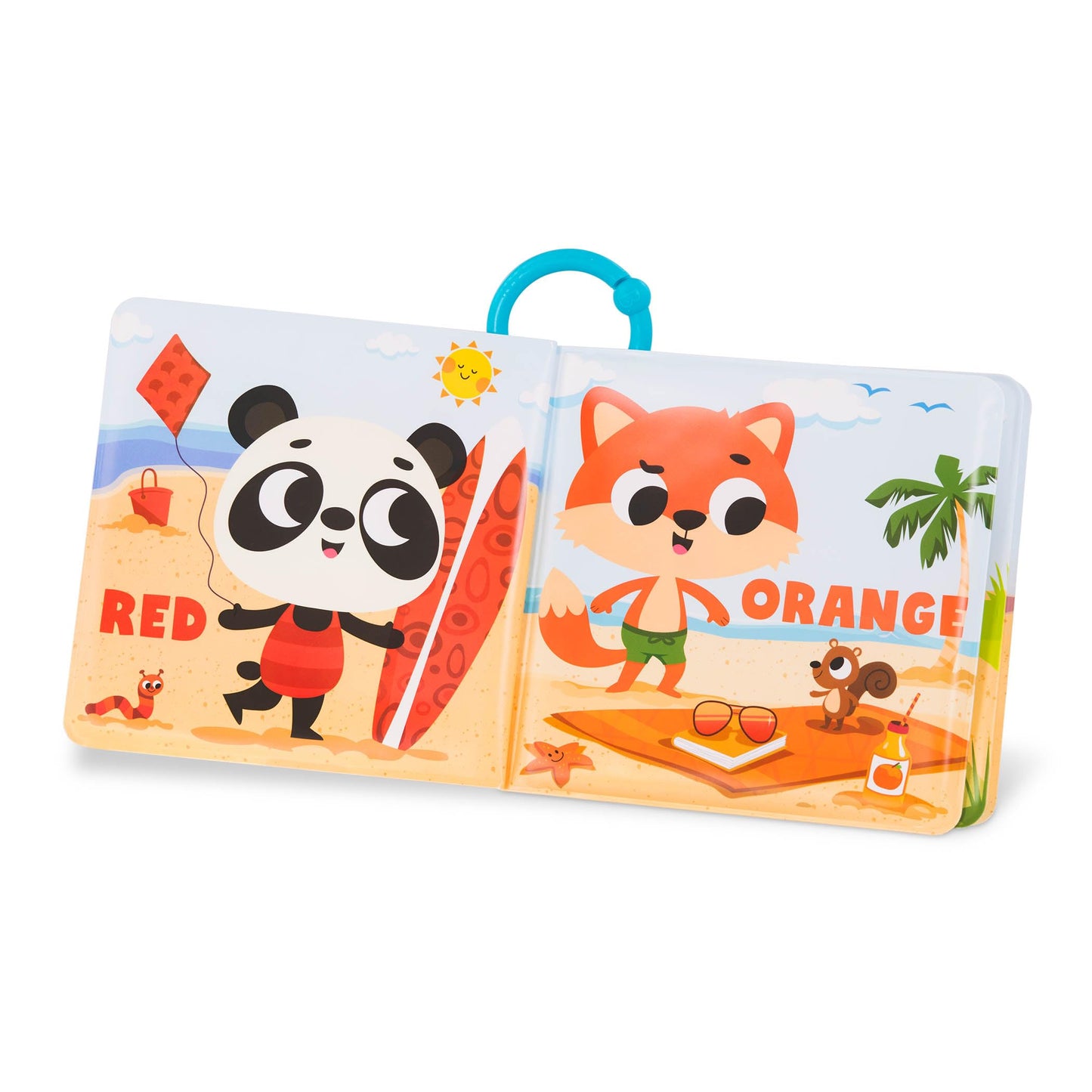 B. toys Bath Books, Tub Time Books 2-Pack, Waterproof Colors Numbers