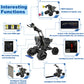 BLONWINER Robot Car Kit, 2 in 1 Smart Robotics Arm Building Toy for Raspberry Pi Python Coding, STEM Programming Tank Kits with Camera (Without RPi