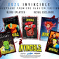 2025 Invincible Season 1 Keepsake Premiere Blaster: 8 Packs Per Box, One Guaranteed Relic, Chase Rare Autos and Patches