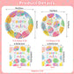 150 Pack Easter Party Supplies Set, Happy Easter Dinnerware Set Includes Heavy Duty Dessert Dinner Plates and Luncheon Napkins for Spring Birthday