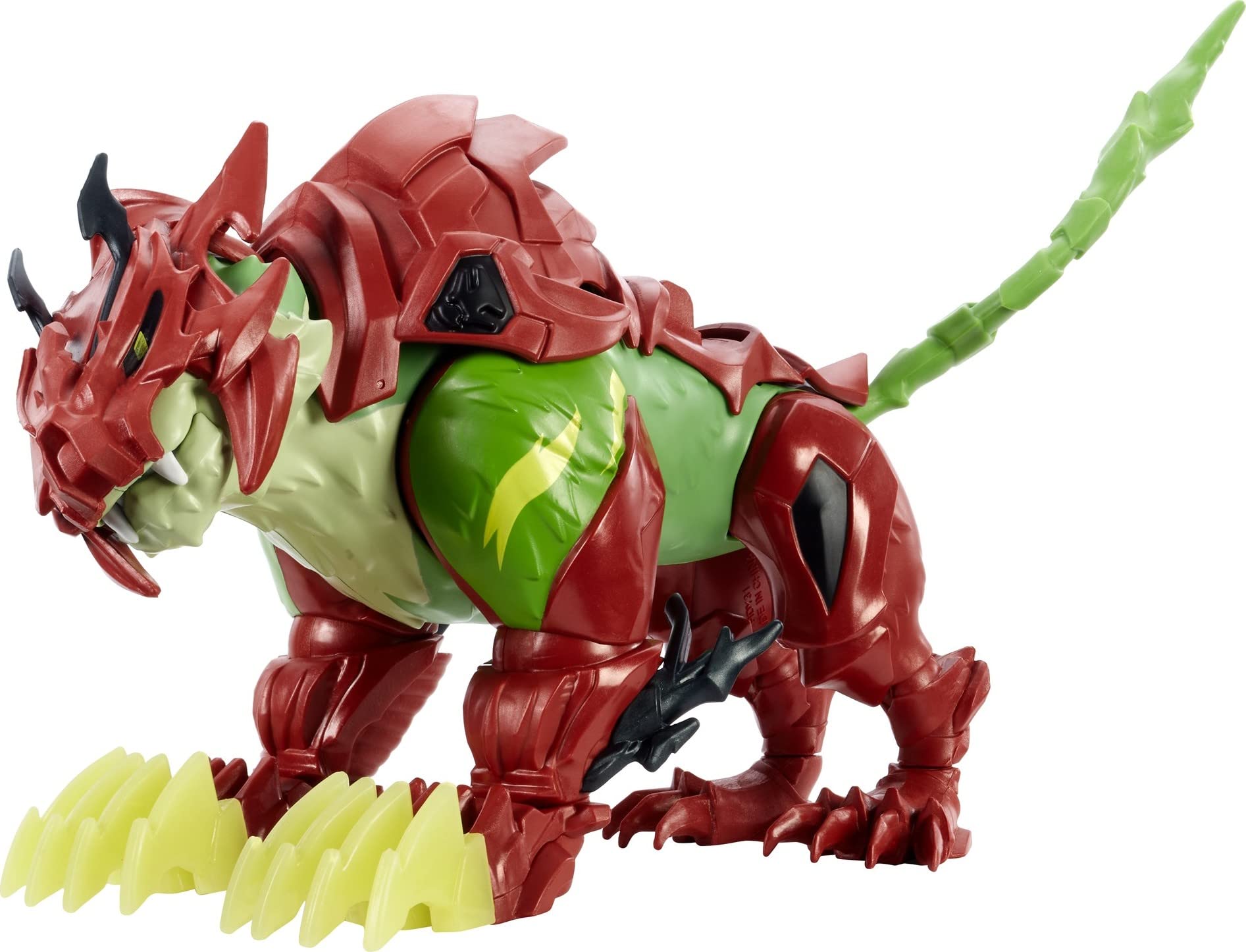 Masters of the Universe Action Figure Battle Cat with Power Attack Move and Saddle, Toy Character Collectible