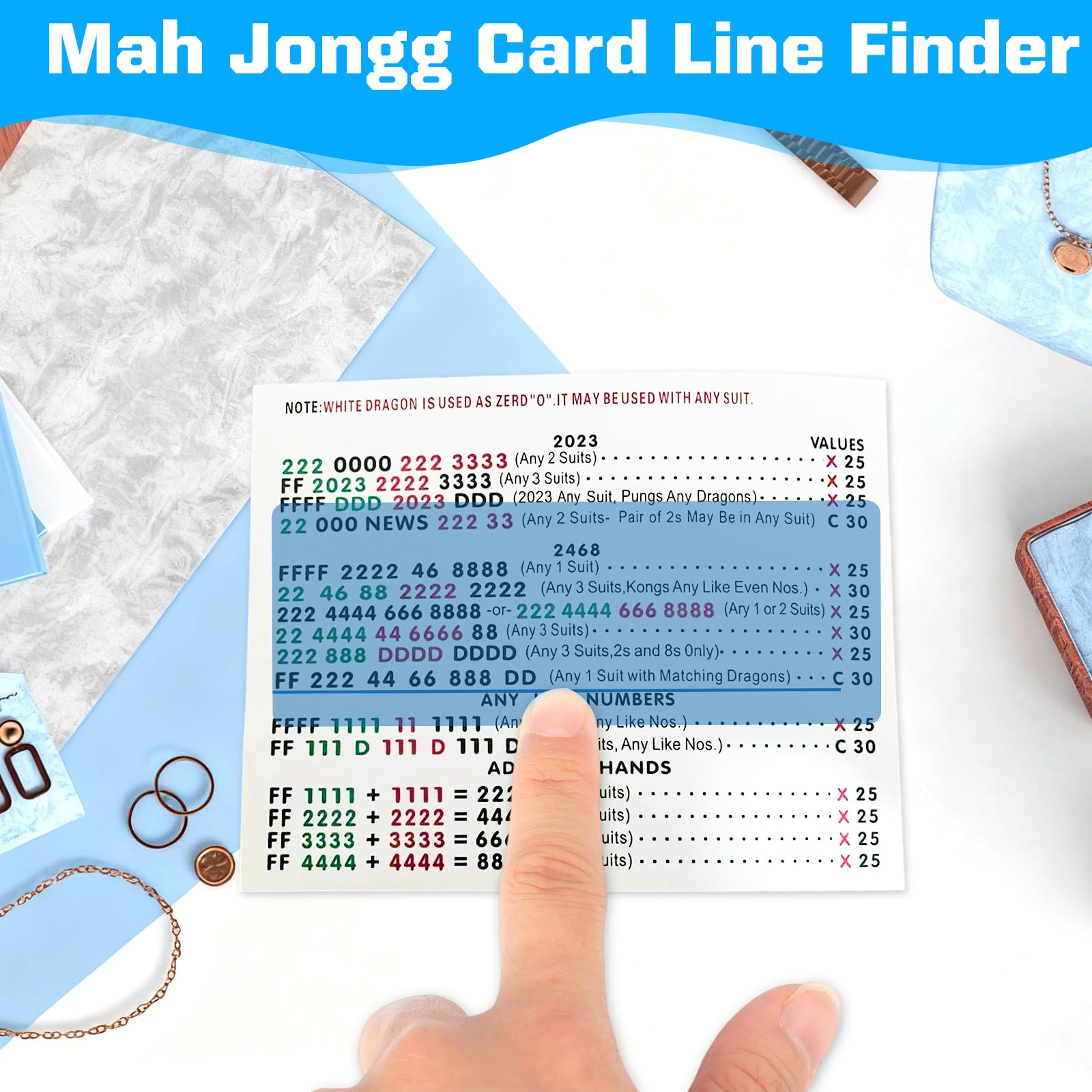 plaCredgai Mahjong Card Holder Set of 4-11.25 x 7 in Waterproof PU Leather Mahjong Card Sleeve/Cover with 4 Matching Card Guide Aligners, Foldable