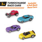 Driven by Battat Pull Back Cars, Turbocharge Stock Cars 4-Pack, Pullback 2