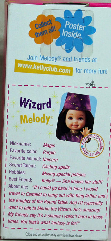 Barbie- Kelly Club Doll Wizard Melody 16058 by Kelly Doll