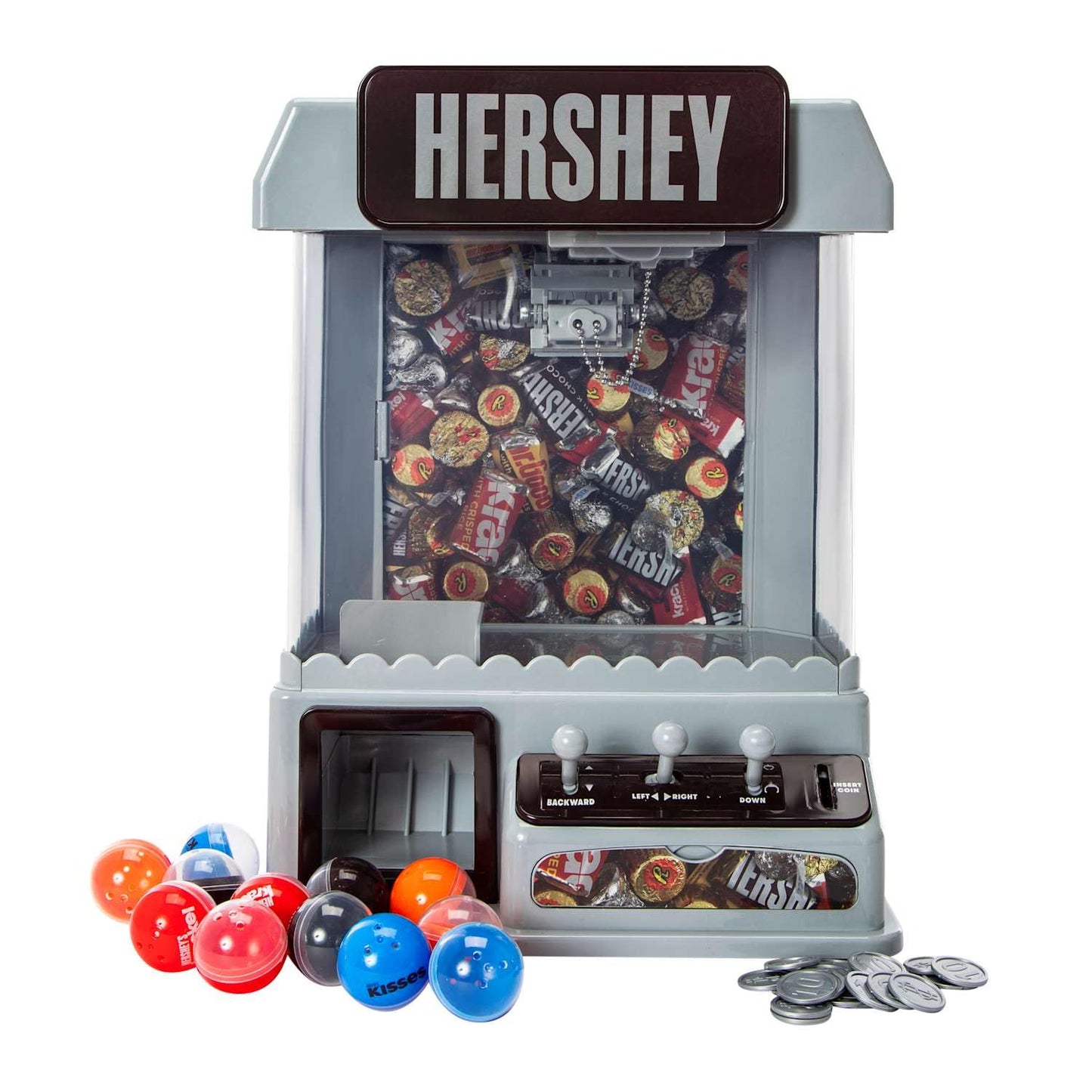 Well Played Hershey's Claw Machine Toys - Fun Classic Arcade Game for Kids - Ages 6+