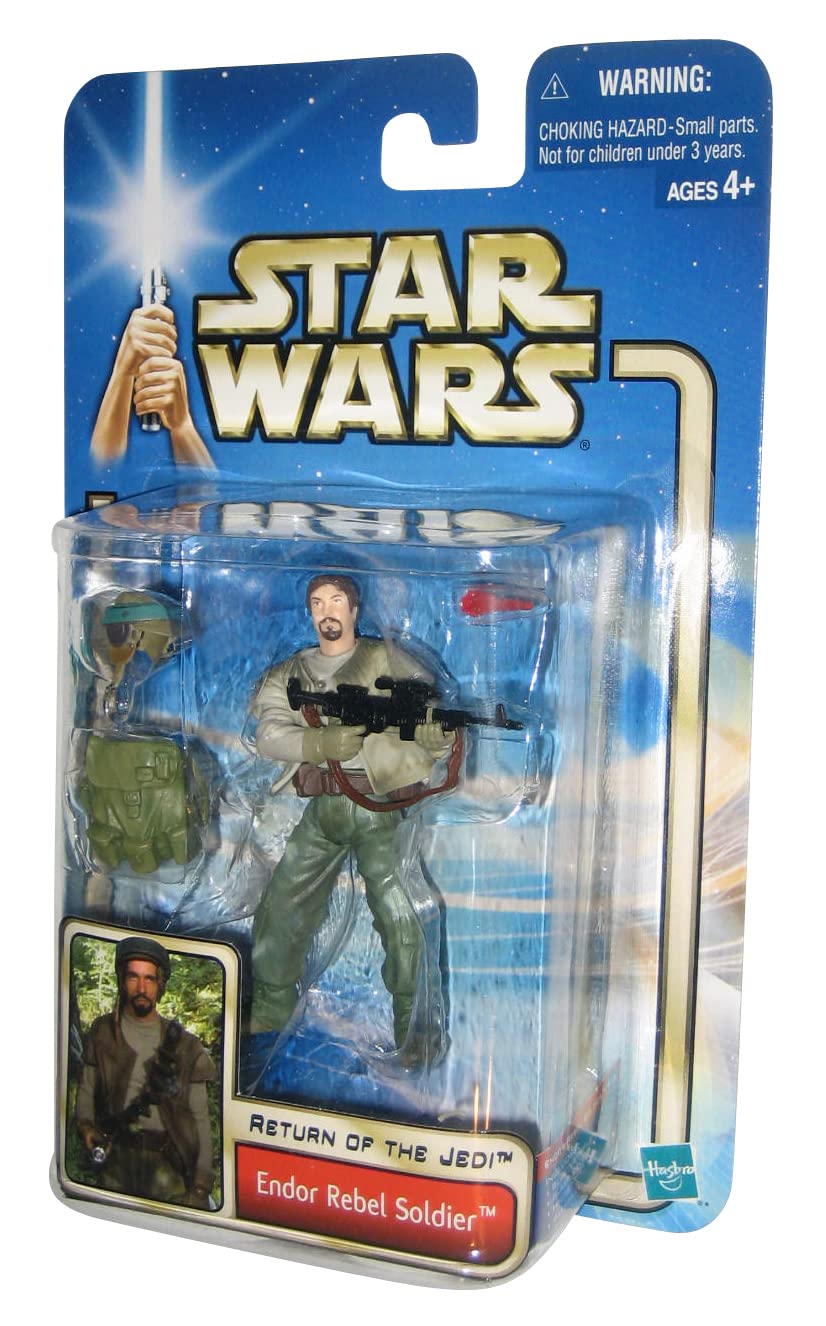 Star Wars EP2 AOTC Endor Rebel Soldier with Beard