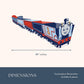 Bonjour Fete THOMAS & FRIENDS Centerpiece - Table Decorations for Birthdays - THOMAS & FRIENDS Train Themed Centerpiece - Birthday Party Supplies