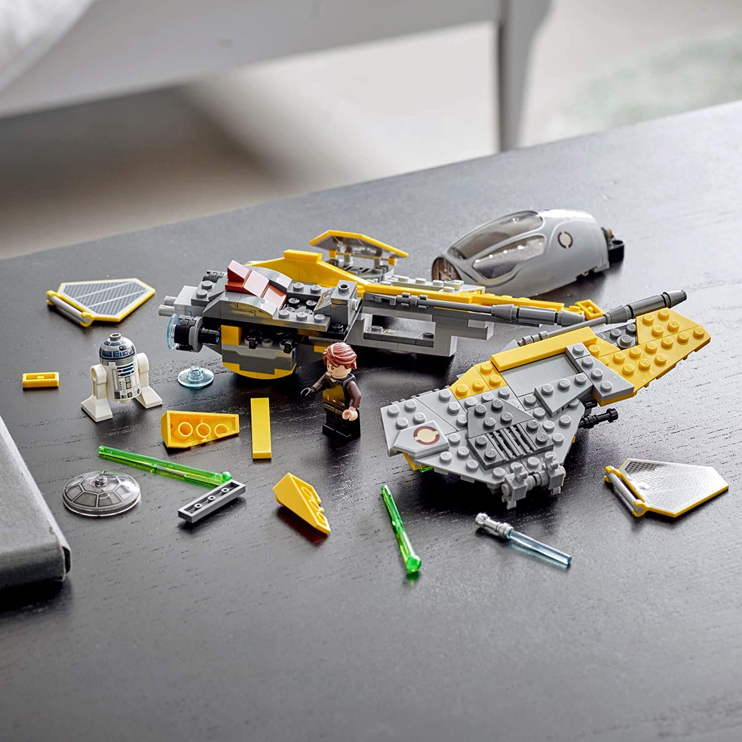 LEGO Star Wars Anakin’s Jedi Interceptor 75281 Building Toy for Kids, Anakin Skywalker Set to Role-Play Star Wars: Revenge of the Sith and Star Wars: